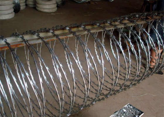 High Quality BTO22  Anti Climb / Anti Cut Razor Wire Fence For Perimeter Security With Factory Price