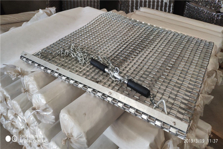 Tennis Standard Steel Drag Mat Metal Leveling Drag Mat Screen