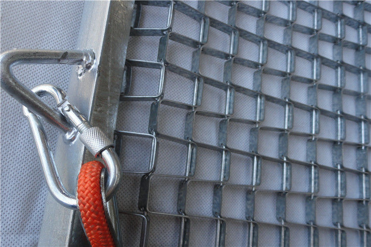25X25mm Stadiummax Steel Drag Mat With 3'X4' For Market