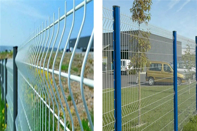 RAL6005 Galvanized 3d Welded Wire Mesh Fence PVC Coated 3d Wire Mesh Panels