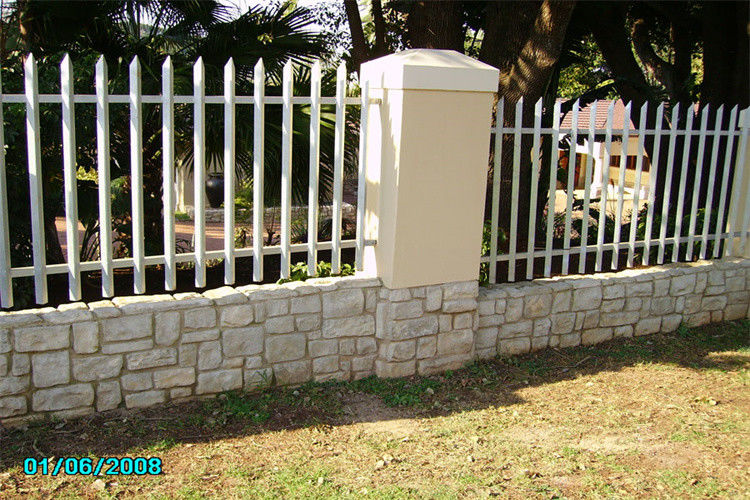 W Type Galvanized Panel Security Steel Palisade Fencing Suppliers