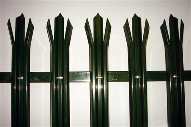 W Type Galvanized Panel Security Steel Palisade Fencing Suppliers