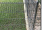 Assembled 2400mm High Steel Wire Mesh Brc Mesh Fence Hot Dipped Galvanized
